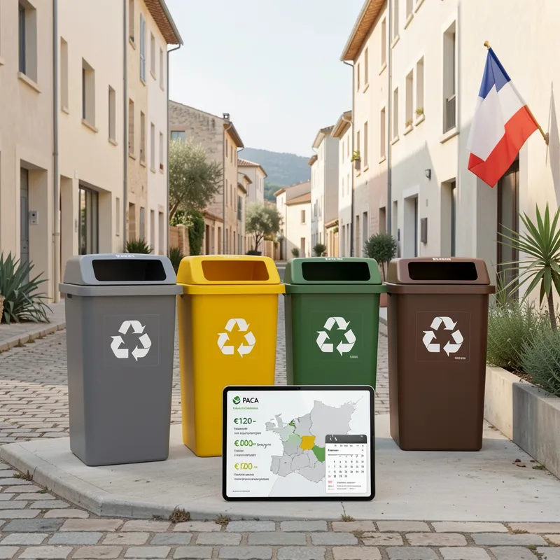 Collecte des déchets ménagers en PACA : coûts, fréquences et solutions pratiques (2026)