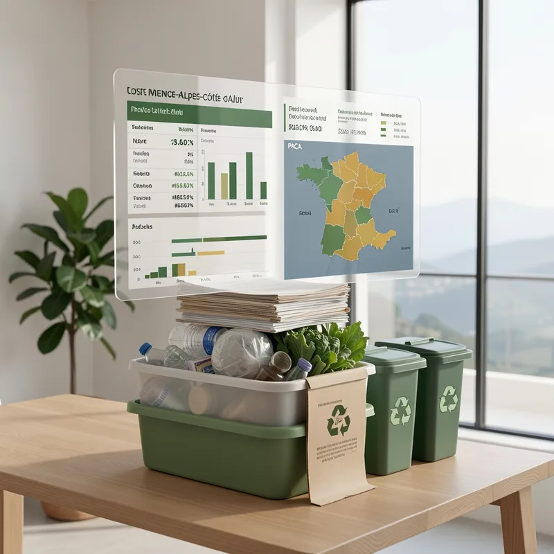Déchet ménager : combien coûte sa gestion par an en PACA ? (2026)