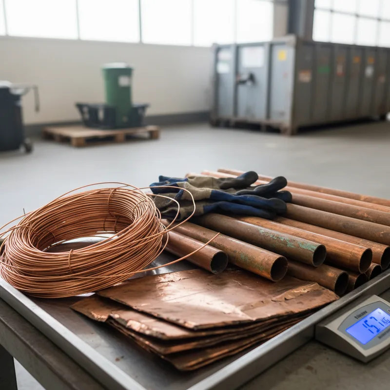Rachat de cuivre : prix au kilo, catégories et cours du ferrailleur