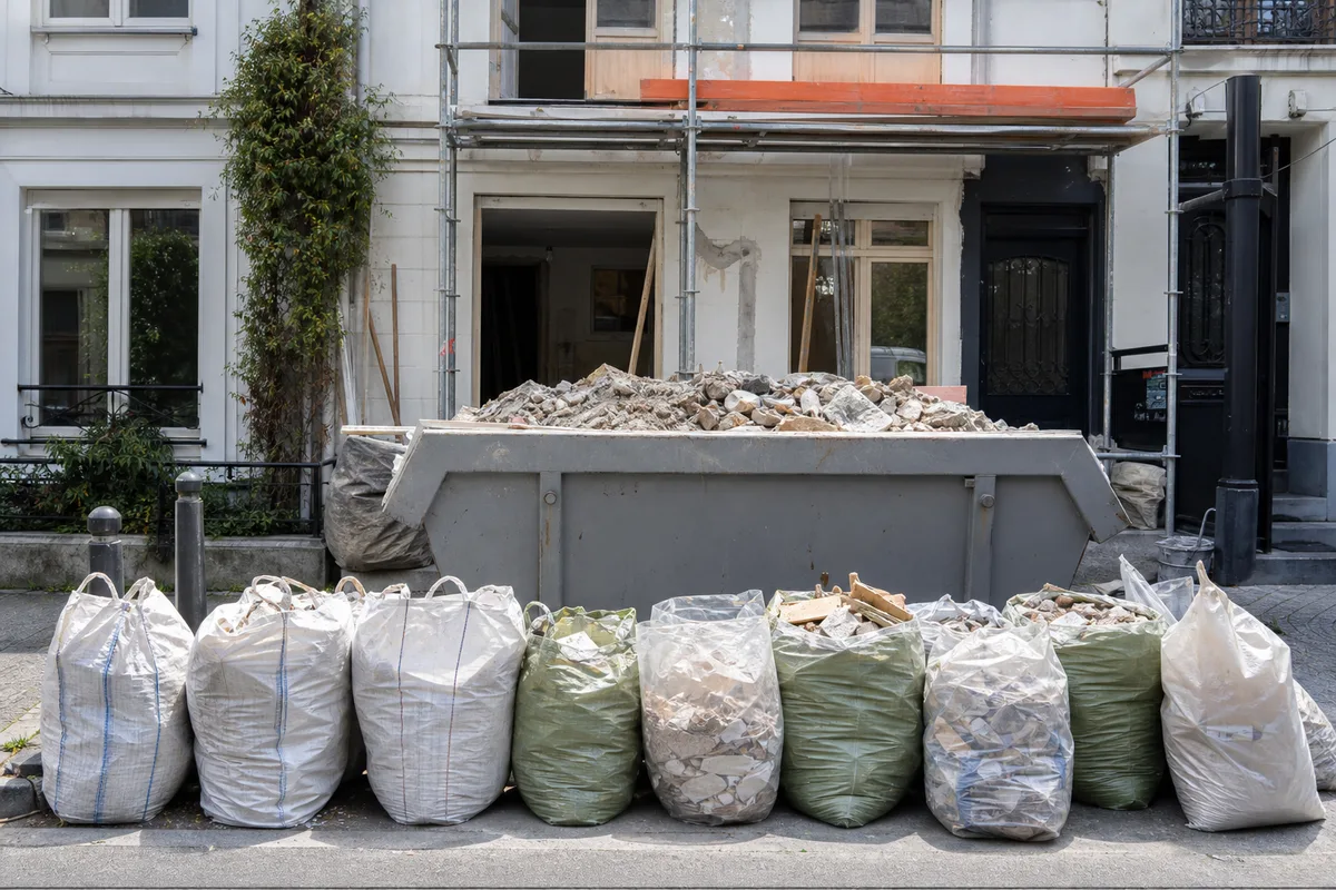 Déchets de rénovation chez un particulier : tri et coûts