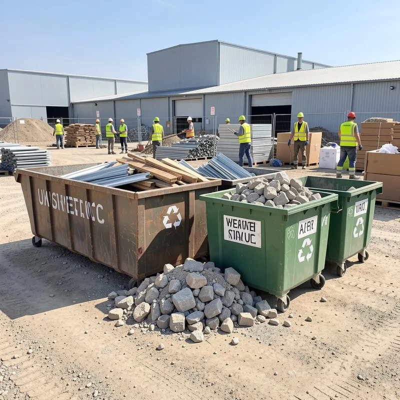 Gestion des déchets de chantier : étapes, tri, obligations