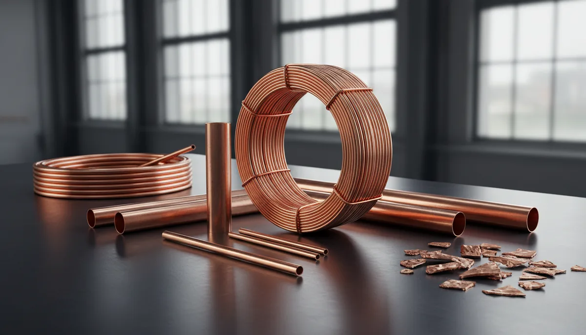 Le prix du cuivre au kg : cours de rachat et tarifs ferrailleur 2026