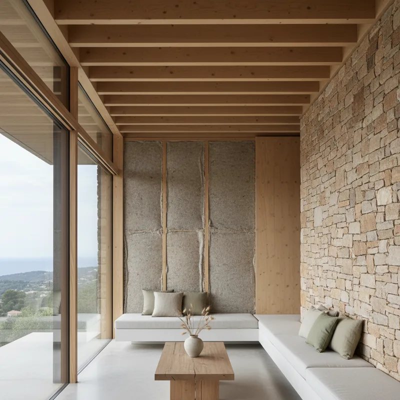 Matériaux d'éco-construction disponibles en région Sud