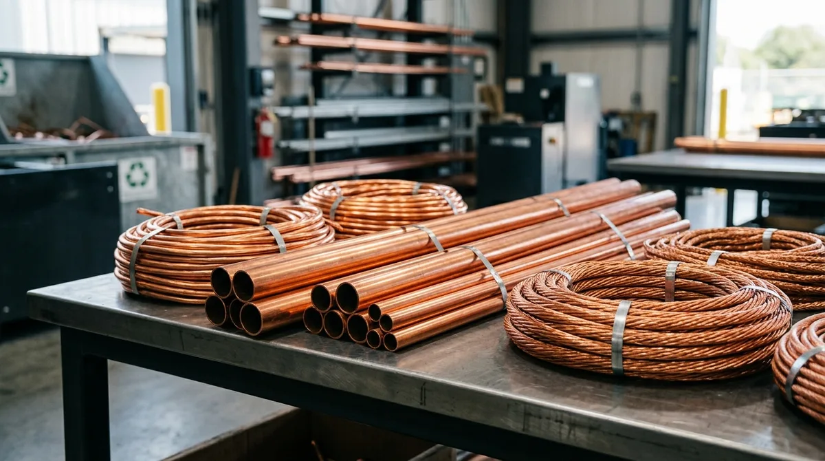 Rachat de cuivre à proximité : trouver un ferrailleur et vendre au meilleur prix