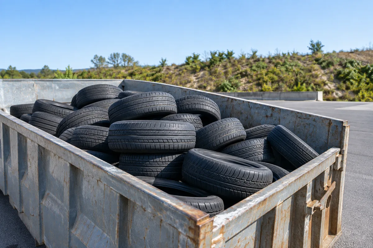 Recyclage des pneus : filière, dépôt et valorisation